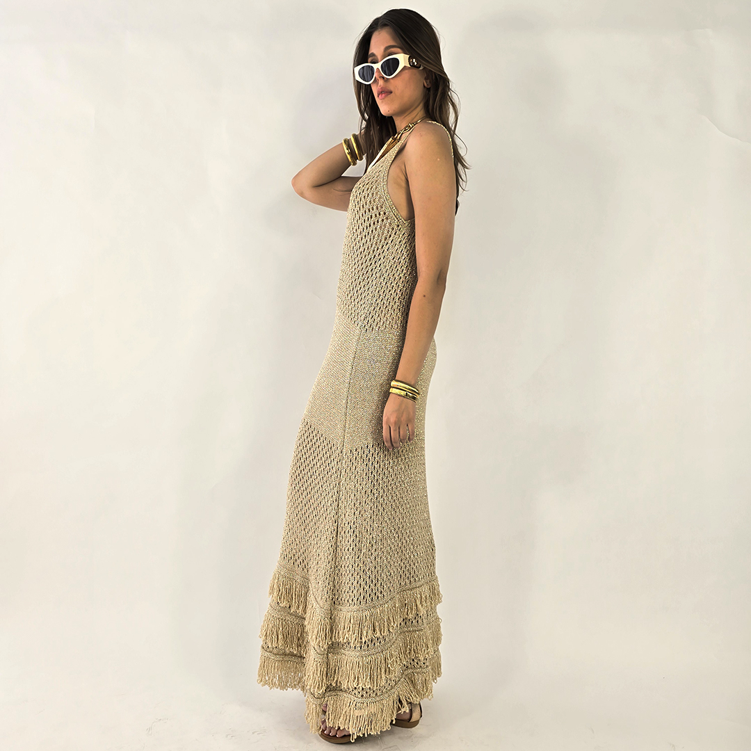 ワンピース Rest & RecreationHOOD MAXI DRESS 0399185001719575421.jpg